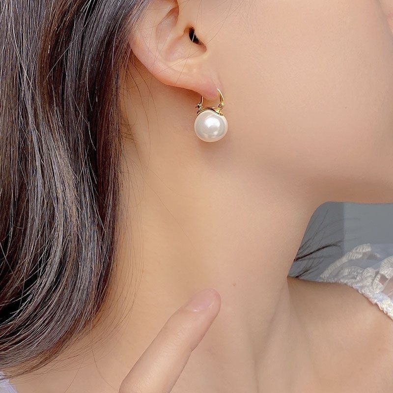 14mm best sale pearl earrings