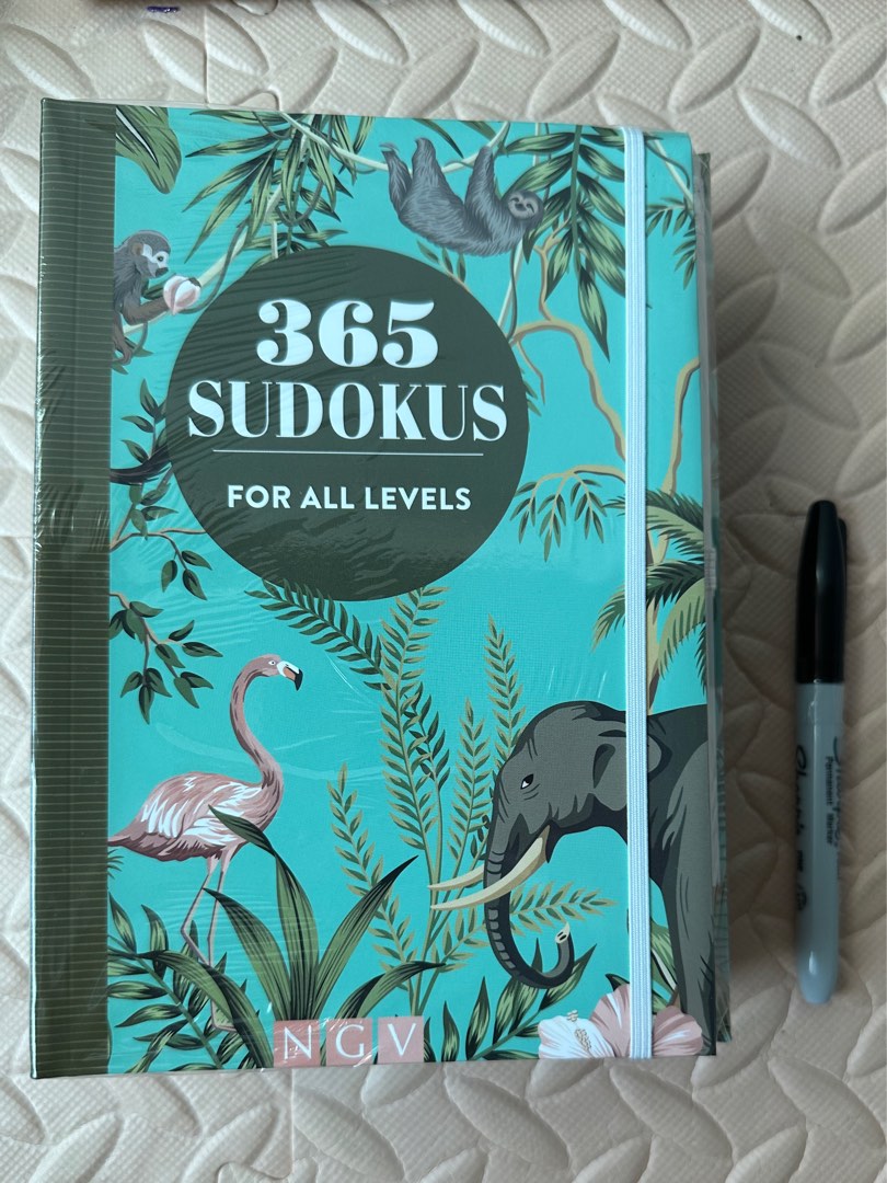 365 Sudokus For All Levels On Carousell