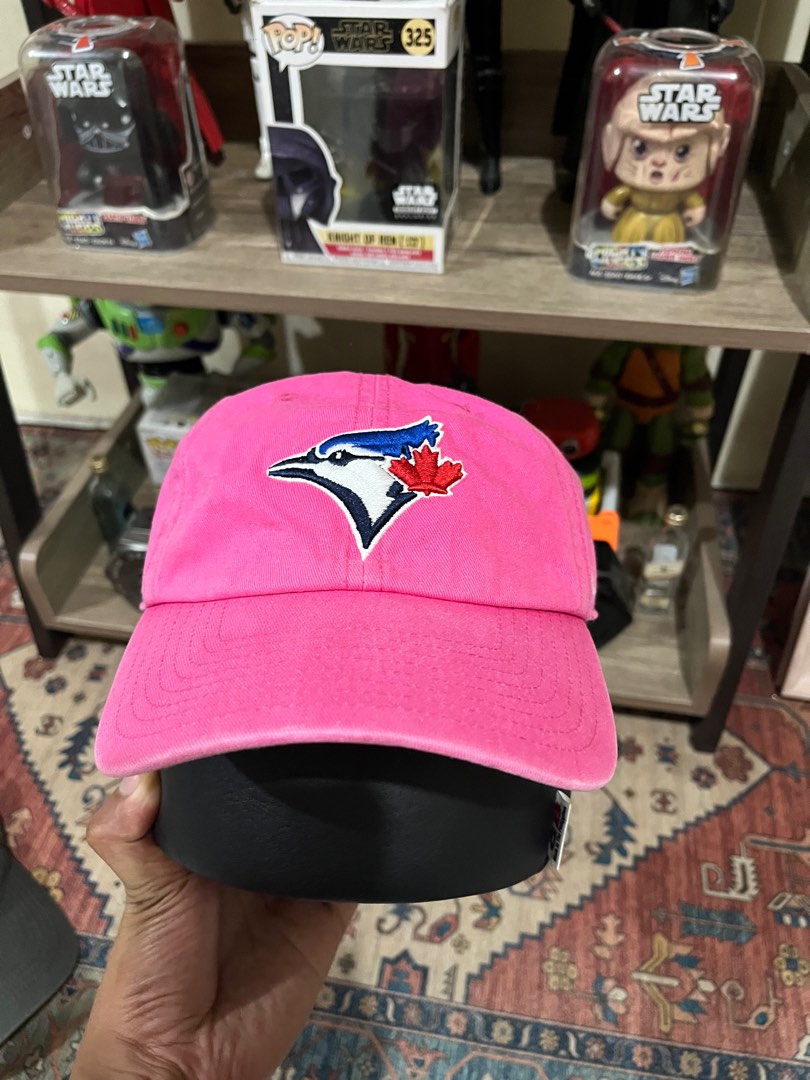 47 Toronto Blue Jays Cap /Pink, Men's Fashion, Watches