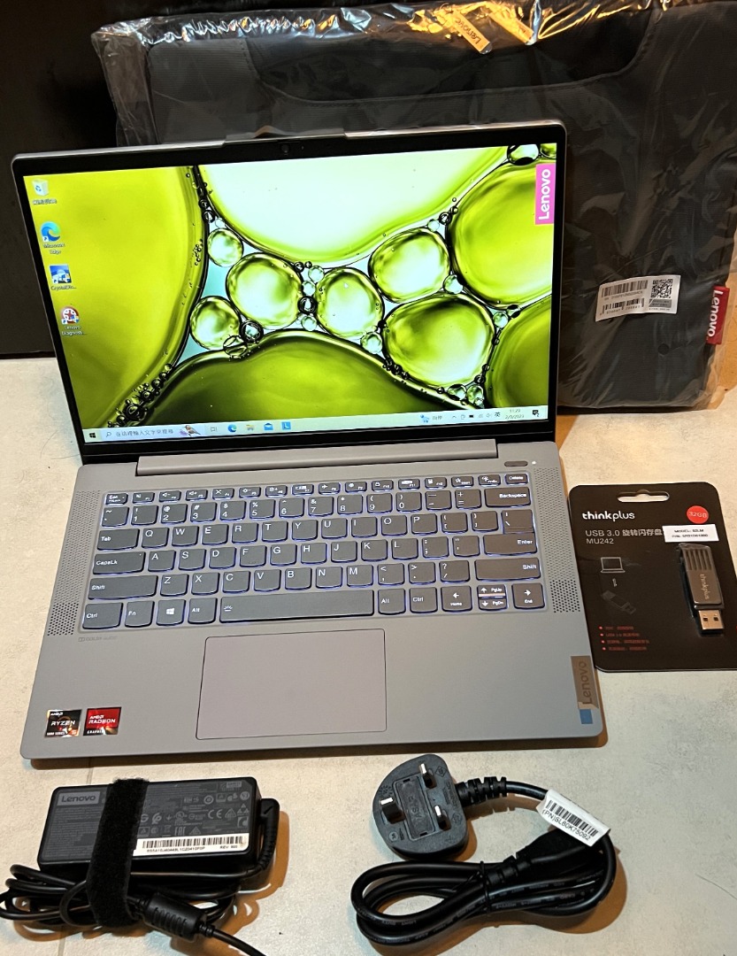 90%新Lenovo Ideapad 5 14ALC05, Ryzen 5 5500U, 8GB Ram, 全新512GB