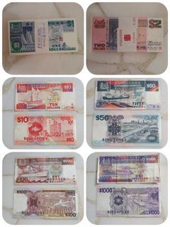 🇸🇬 🇧🇳 Old Notes Singapore & Brunei
