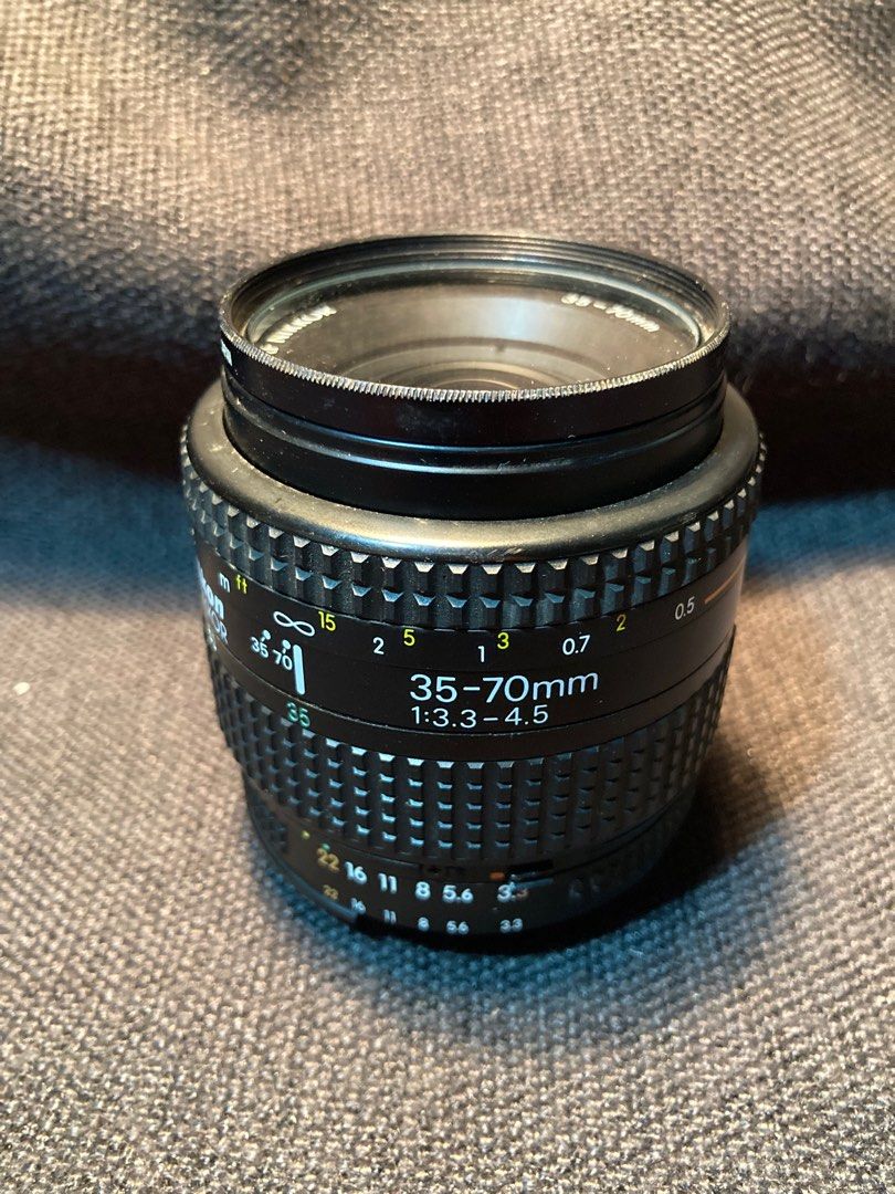 日本製NIKON AF NIKKOR 35-70mm 1:3.3-4.5, 相機攝影, 鏡頭及裝備在