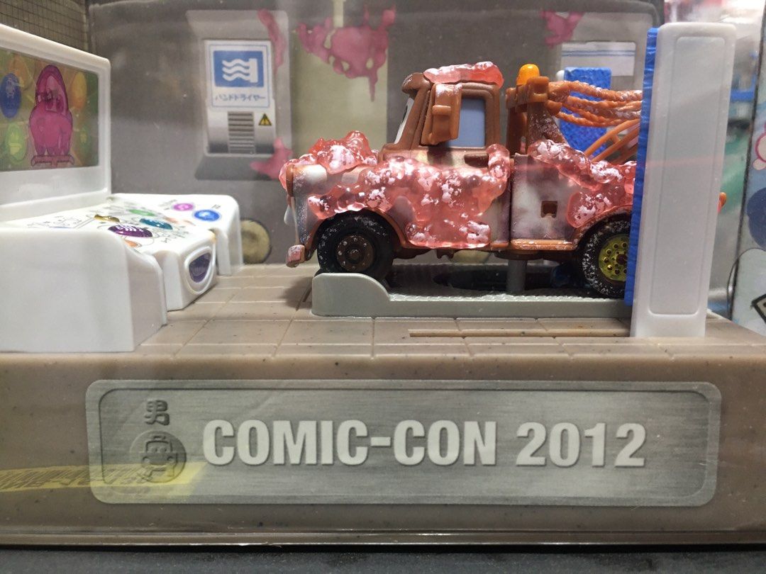 反斗車王pixar cars comic con 2012 bathroom mater mattel 1:55, 興趣