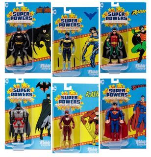 [ PreOrder] Mcfarlane Super Powers DC Superman Reborn / Reverse Flash/ Thomas Wayne / Black Suit Batman / Tim Drake / Flash / Knightfall Noghtwing