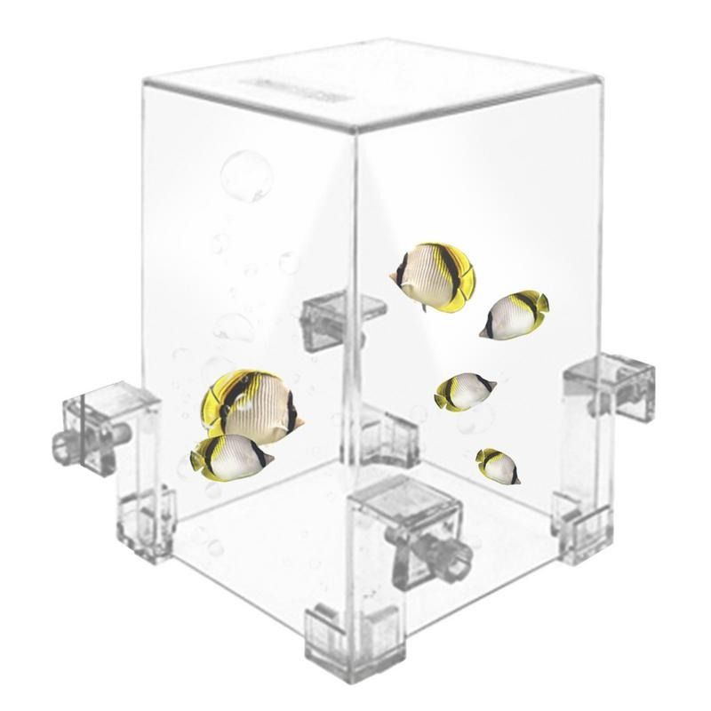 Above Water Fish Tank Acrylic Vacuum Aquarium Inverted Fish Tank Fish  Elevator Aquarium Accessories Automatic Water Refill To, 寵物用品, 寵物家品及其他-  Carousell