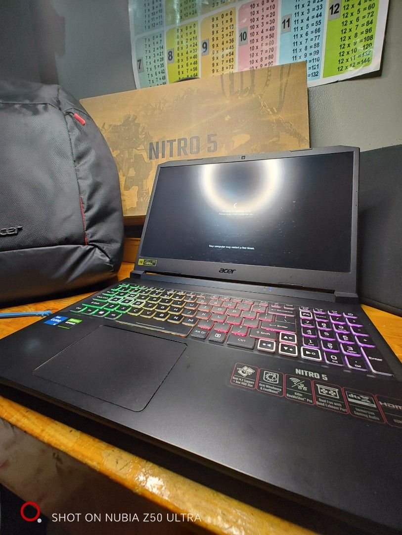 Acer Nitro 5 (16gb RAM) 512 SSD (Category: Laptops & Notebooks) located in Quezon City. Submitted by papocalypse.com (Listing ID 1252543523, Image 1). Description: Acer Nitro 5 RTX 3050 i5 11th Gen Still under warranty up to December 2023 512gb SSD 16 Gb RAM With Box Message me for offers. Issue:Need to be plugged all the the time Can do meet up around the metro. Preferably Cubao/Anonas LRT..