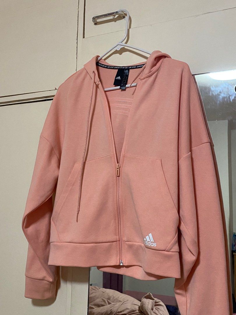 Adidas shop peach jacket