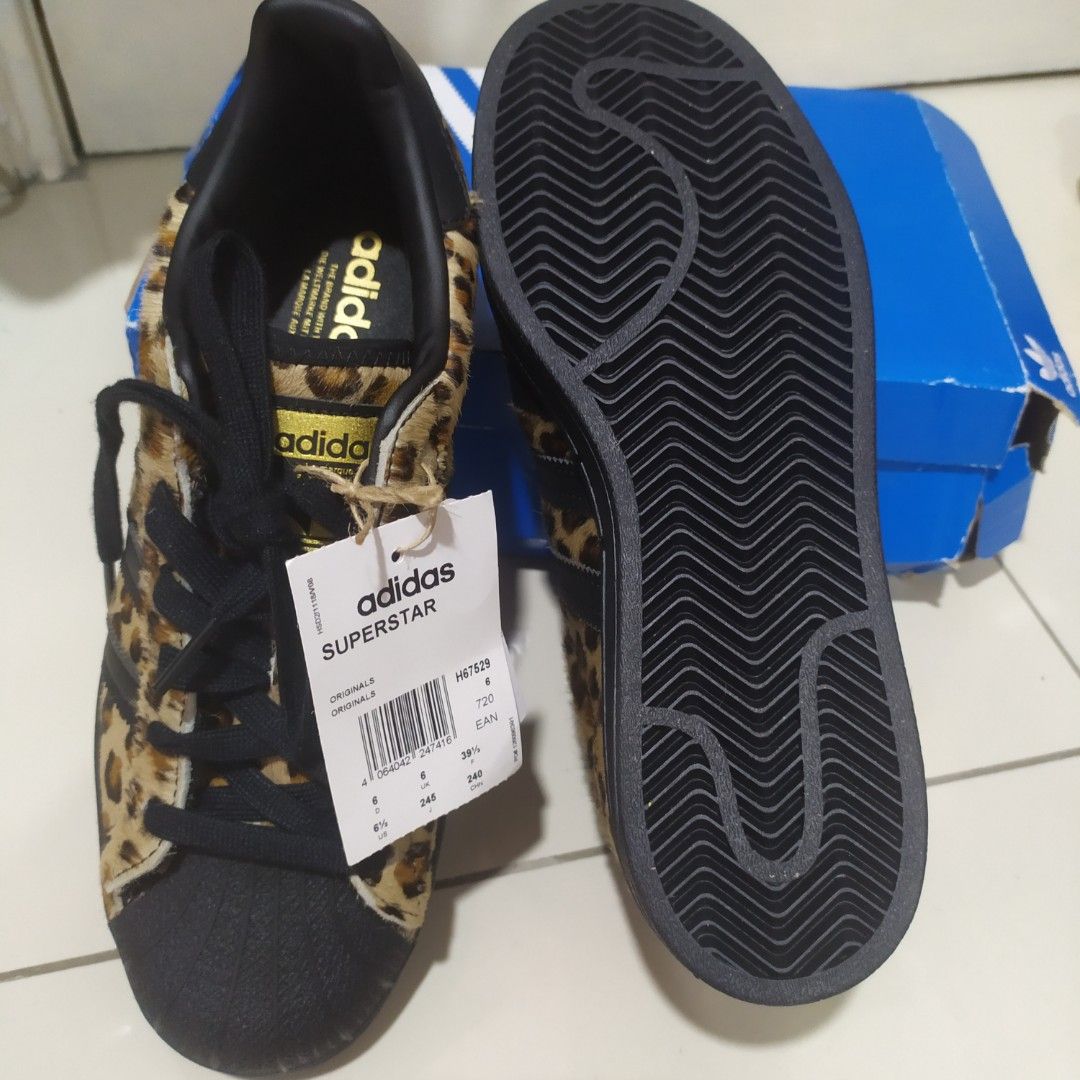 Adidas superstar online 2 leopard print