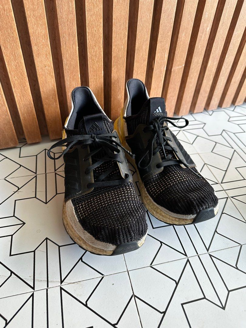 Adidas ultra boost shop core black core black raw gold