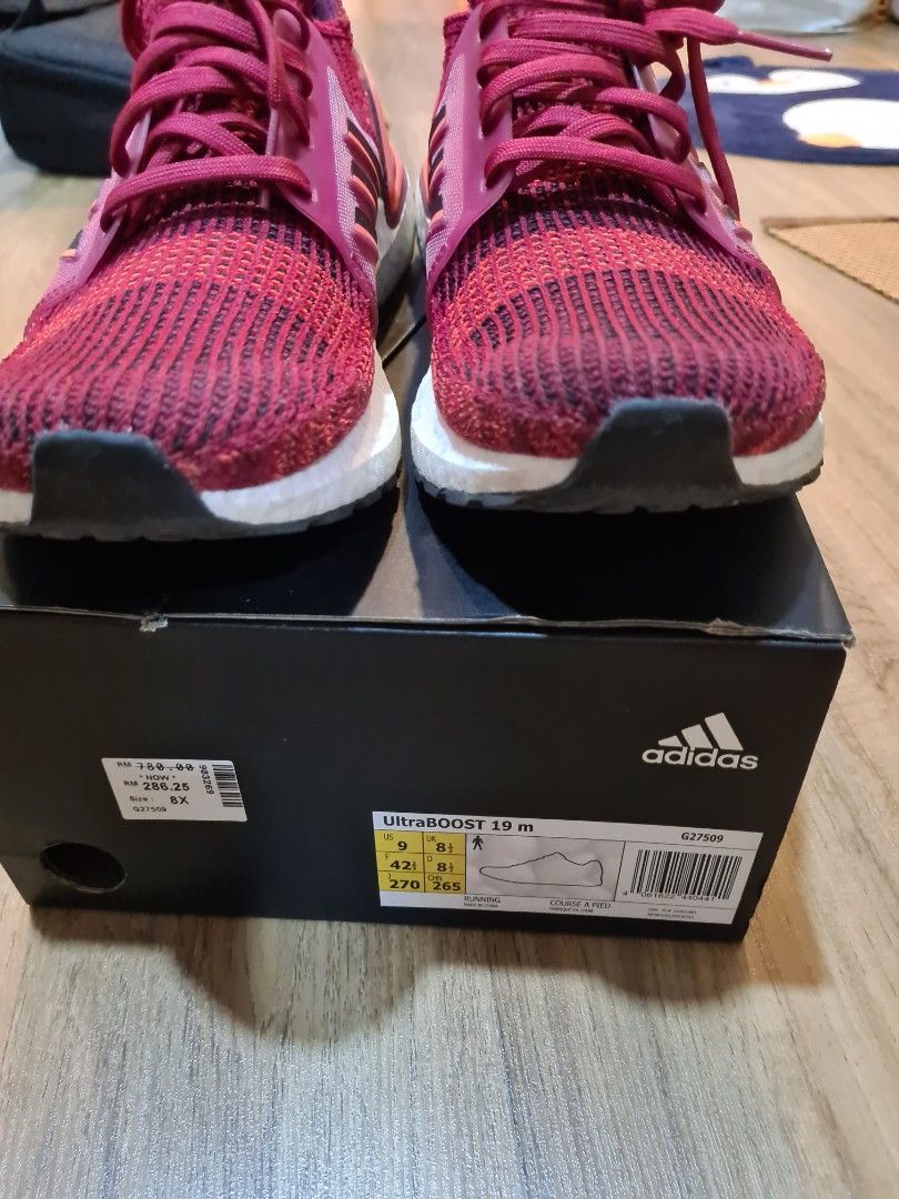 Adidas Ultraboost 19 Men s Fashion Footwear Sneakers on Carousell