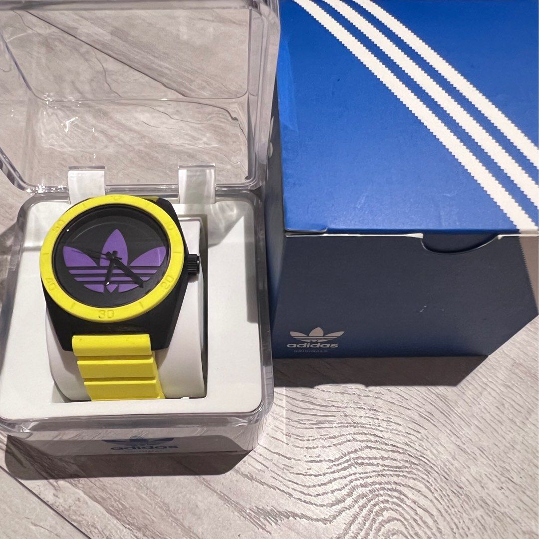 Adidas clearance yellow watch