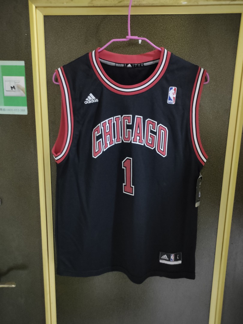adidas, Shirts & Tops, Adidas Chicago Bulls Derrick Rose Nba Jersey Youth  Large 1416
