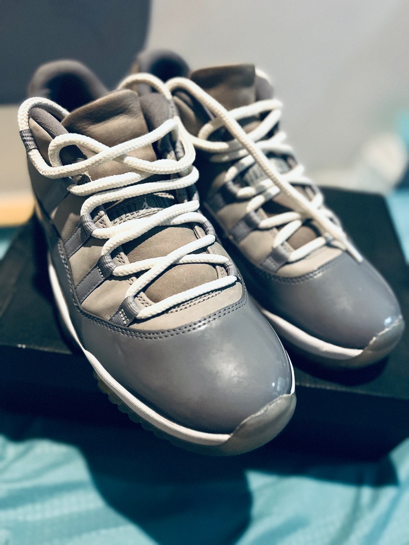 Air Jordan 11 Low Cool Grey Men s Fashion Footwear Sneakers on