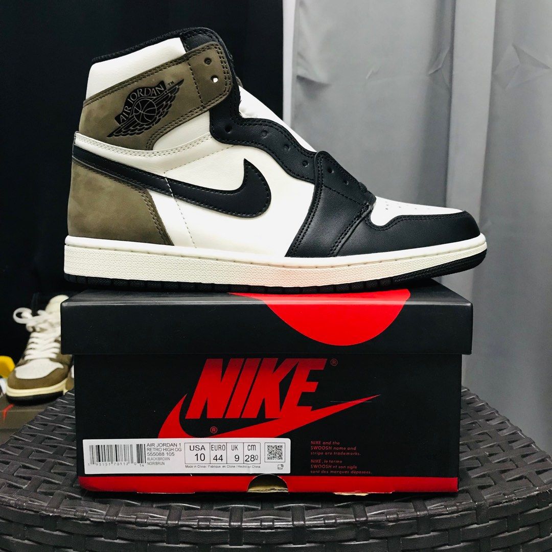 Air Jordan 1 High Mocha (Category: Sneakers) located in Bulacan. Submitted by junjavierkix22 (Listing ID 1252484903, Image 3). Description: For Sale!👟 🚨OPEN FOR NEGOTIATION🚨 Size and pics already posted Shipping Via Jnt/Lalamove/Meetup Kayo po shoulder ng SF FB page: Culture Sneaks Price palang sir alam na😇 Ghost pair/UA: UA is signified as unauthorized authentic. Therefore, UA shoes simply mean unauthorized authentic shoes. These types of sn