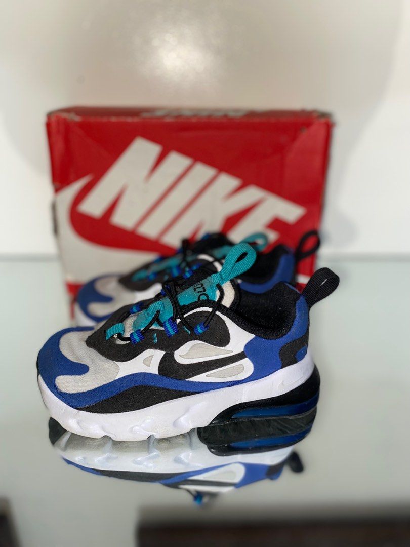 Air max 270 top react infant blue