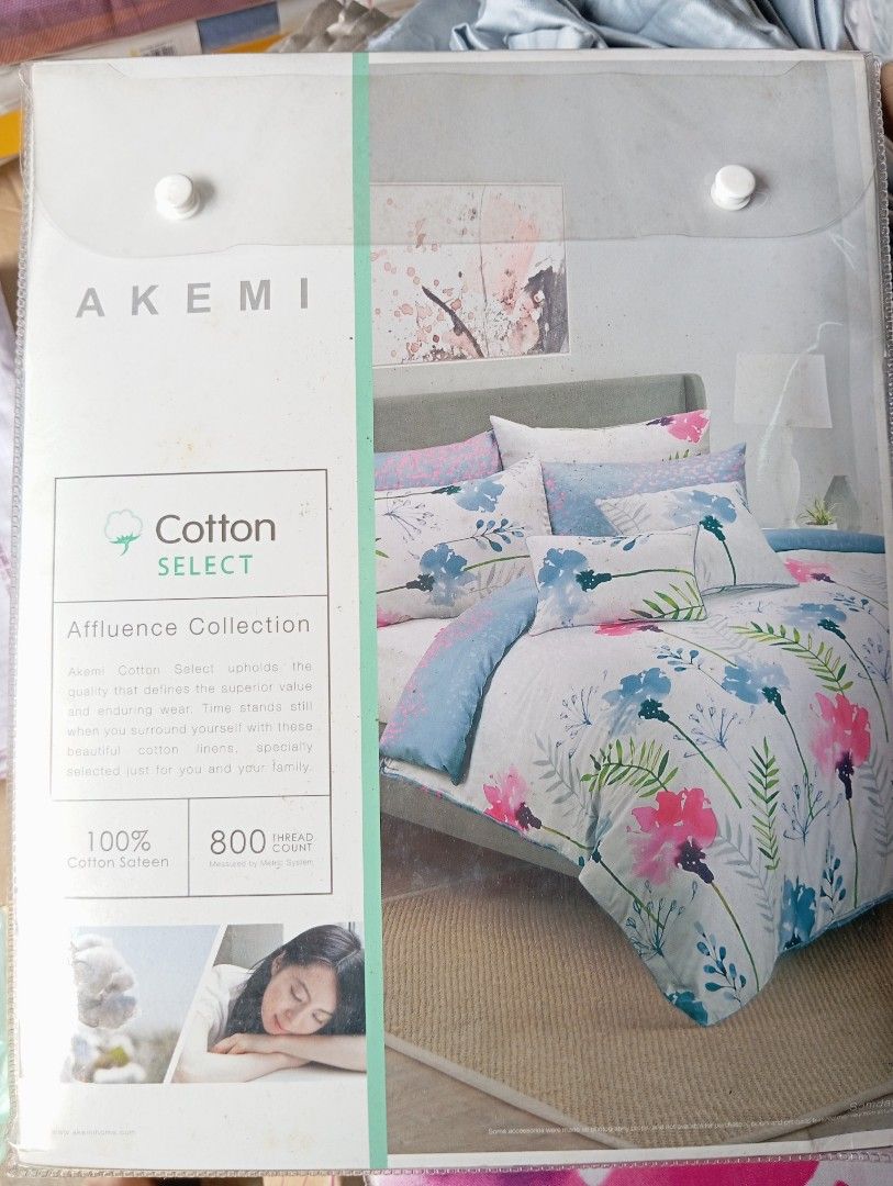 Akemi Super Single Fitted Set, Furniture & Home Living, Bedding