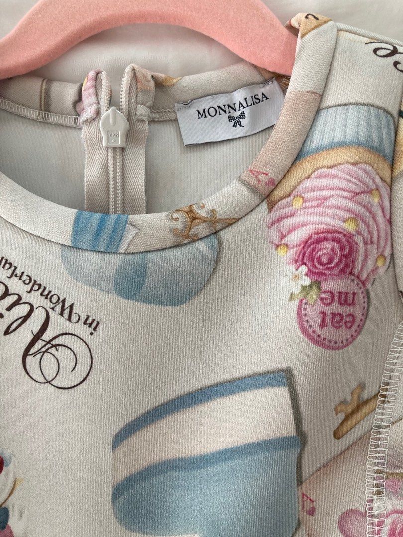 Monnalisa alice store in wonderland dress