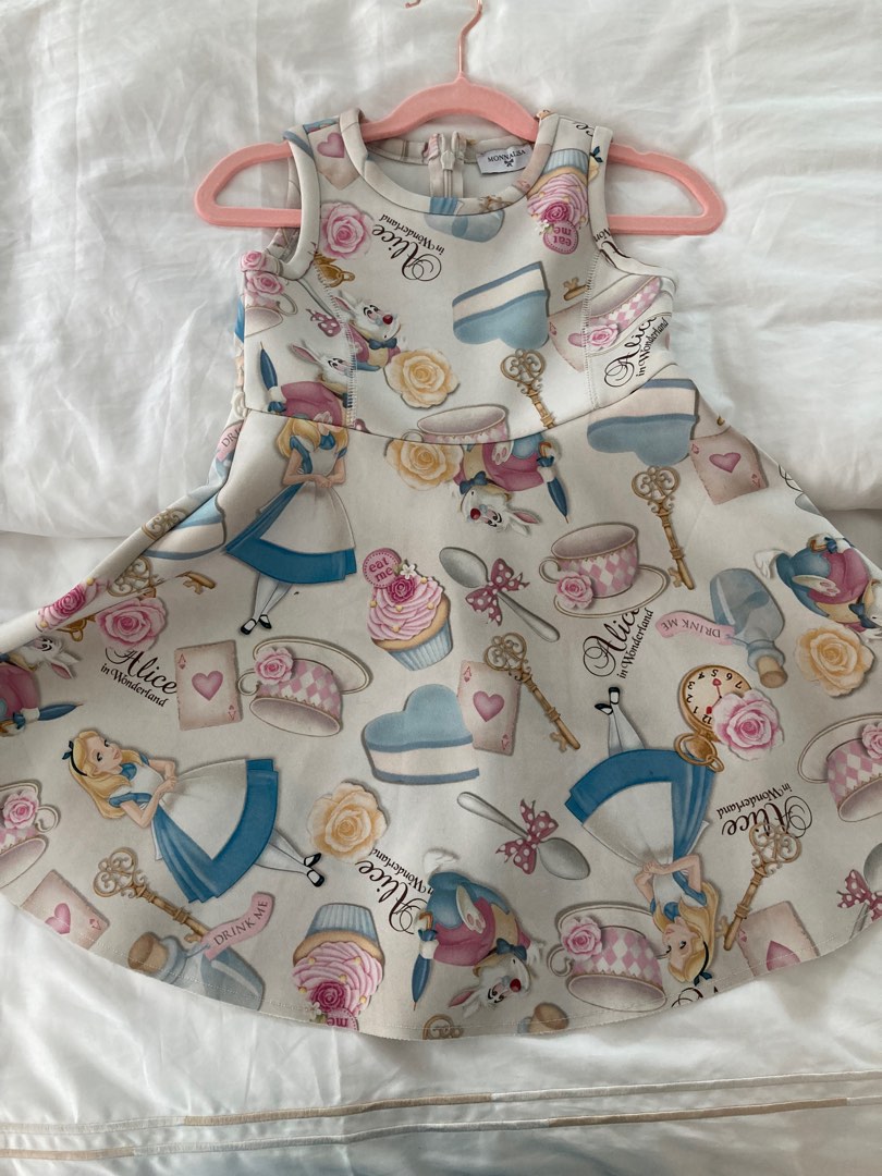 Monnalisa alice in deals wonderland dress