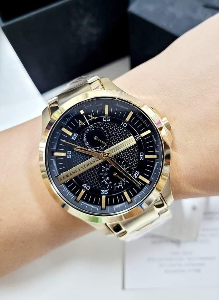 Armani Exchange AX2122 Gold Men s Fashion Watches Accessories