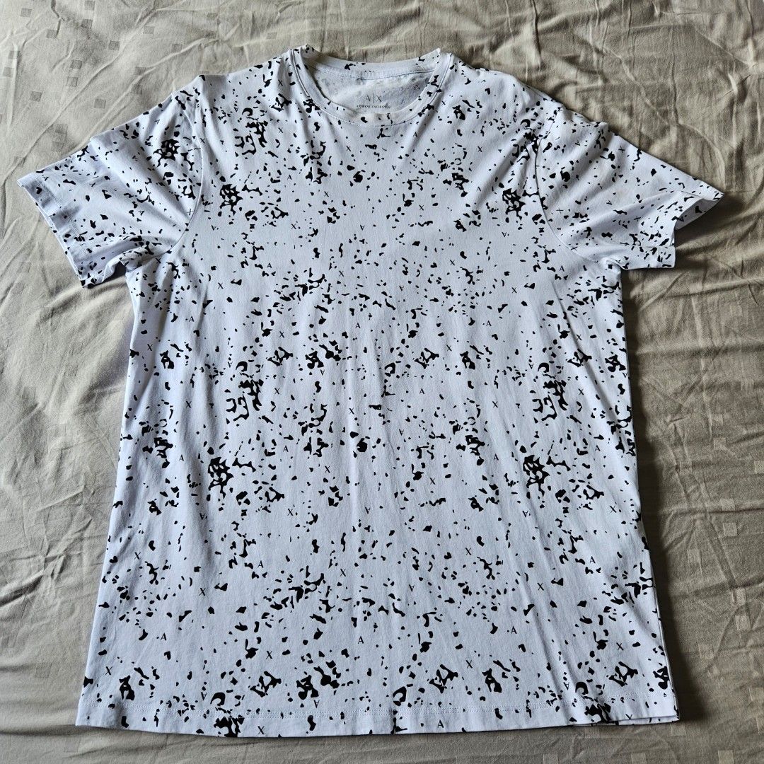 Armani Exchange White Polyester T-Shirt main image 0