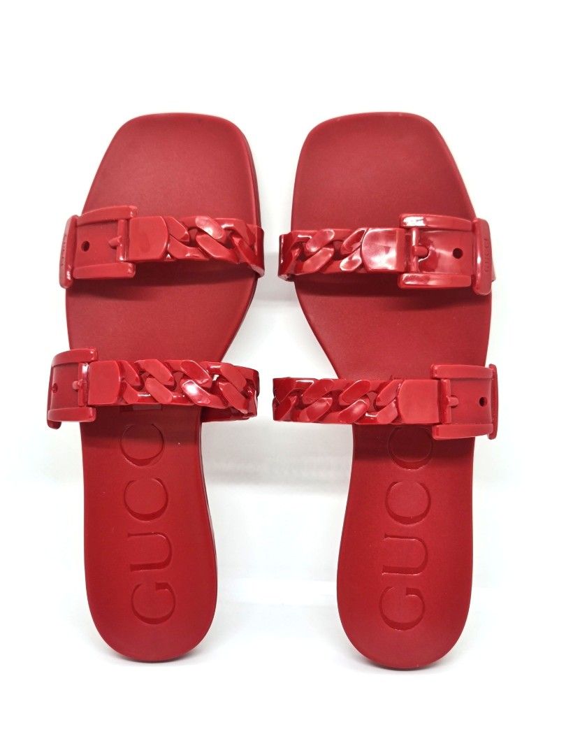 Gucci slide sandals size sales 6