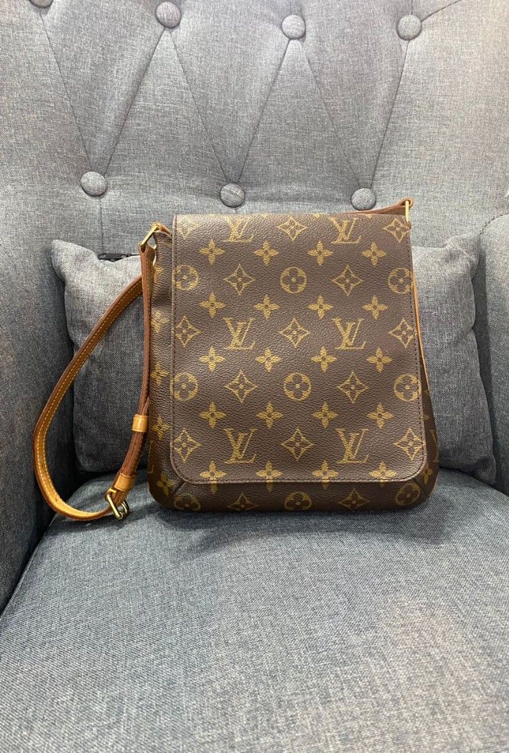 Authentic LV Monogram Musette Salsa PM Luxury Bags Wallets on
