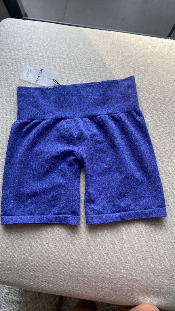 NVGTN Pro Seamless Shorts - Slate Blue