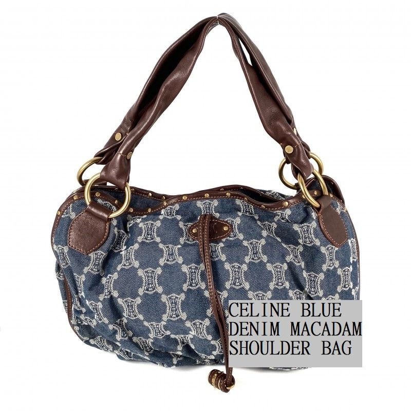 Celine Macadam Vintage Tote bag, Luxury, Bags & Wallets on Carousell