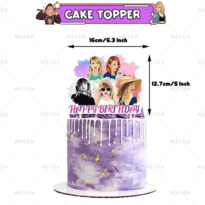 Avail] Taylor Swift A Balloons Decoration Set w Swirling Deco Banner Cake  Cupcake Topper Birthday Party, Hobbies & Toys, Stationery & Craft,  Occasions & Party Supplies on Carousell