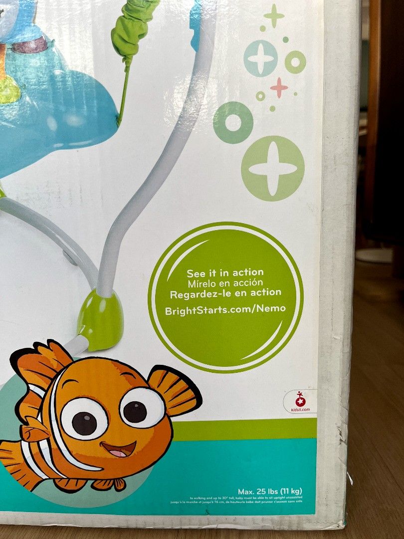 Baby Jumper Finding Nemo Sea of Activities Toys R Us Disney, Babies & Kids, Infant Playtime on
