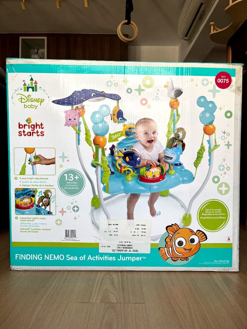 Baby Jumper Finding Nemo Sea of Activities Toys R Us Disney