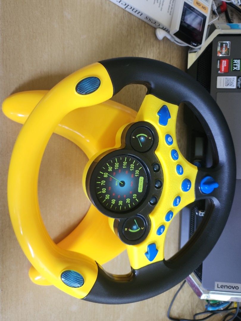 Baby Steering Wheel, Babies & Kids, Infant Playtime on Carousell