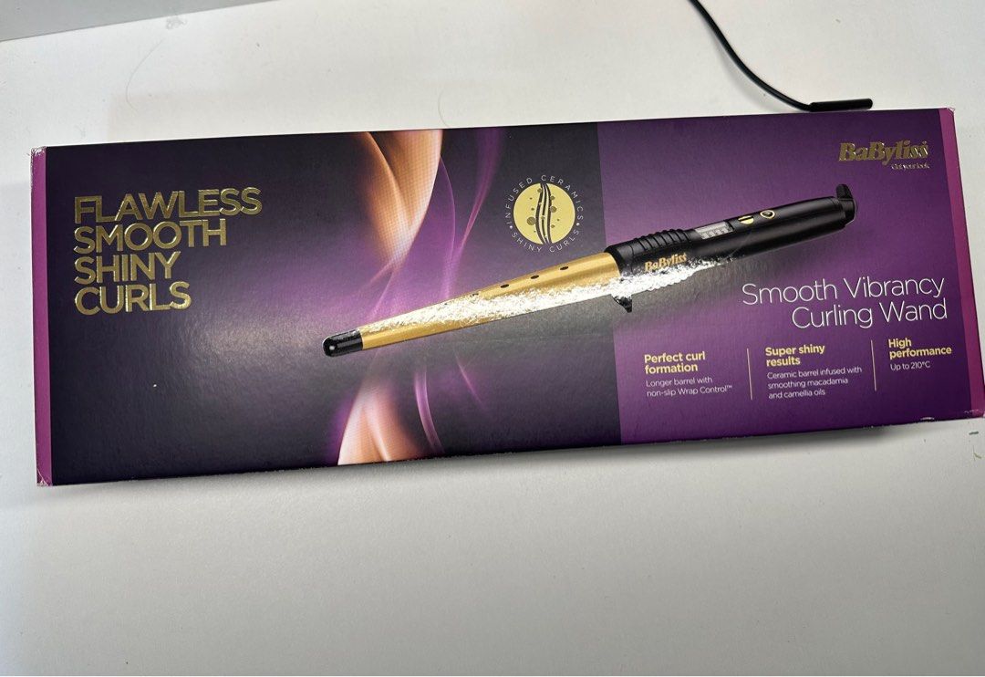 Flawless smooth sales shiny curls babyliss