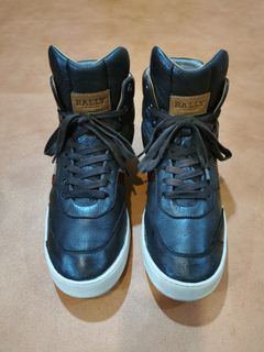 Bally Atilio Hight Sneaker Size eu7. 5/ us8. 5  Insole 275. Authentic.