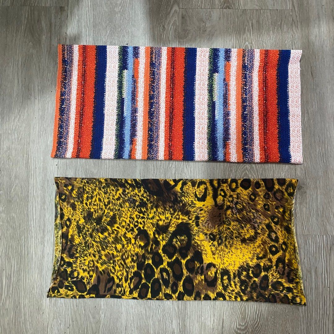 Bandana Head Scarf Face Mask (Category: Activewear) located in Makati City. Submitted by _artsyfab (Listing ID 1252476515, Image 1). Description: 2pcs for Php150 soft fabric.
