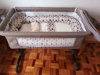 Bassinet crib with soft bed