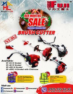BER MONTHS SALE (Sakae Fuji Brush Cutter)