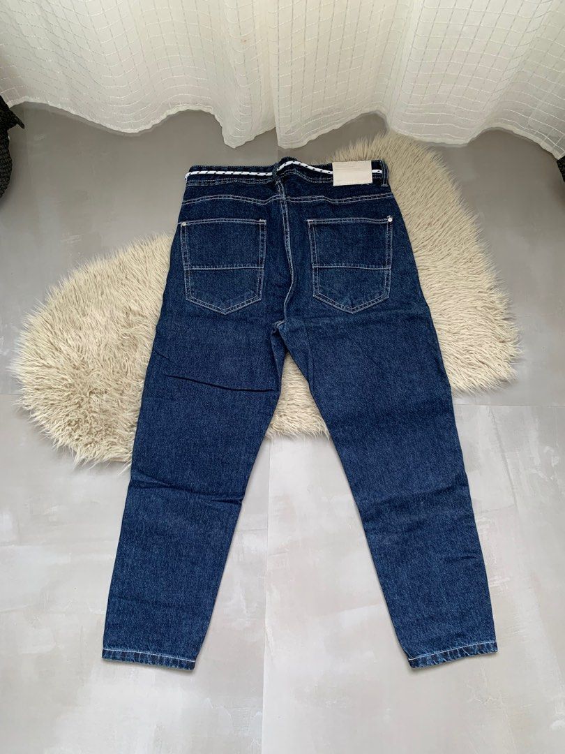 Slim cropped fit bershka clearance
