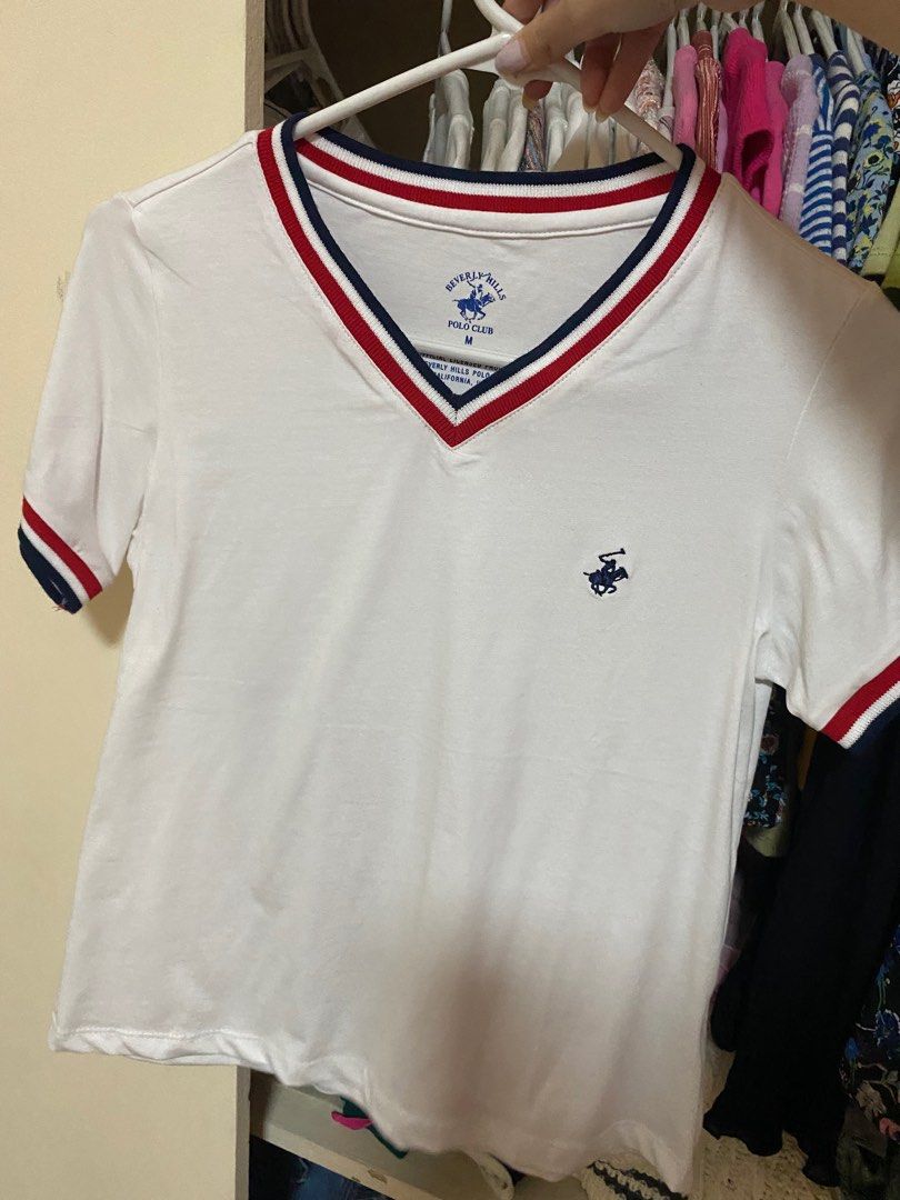 Beverly hills polo club v neck top