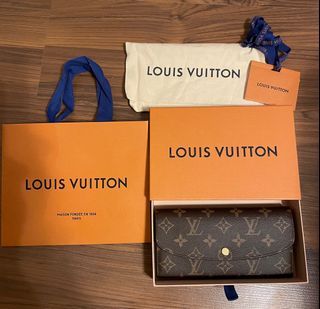 SLG-Louis Vuitton Emilie Wallet Monogram Empreinte REVIEW-What