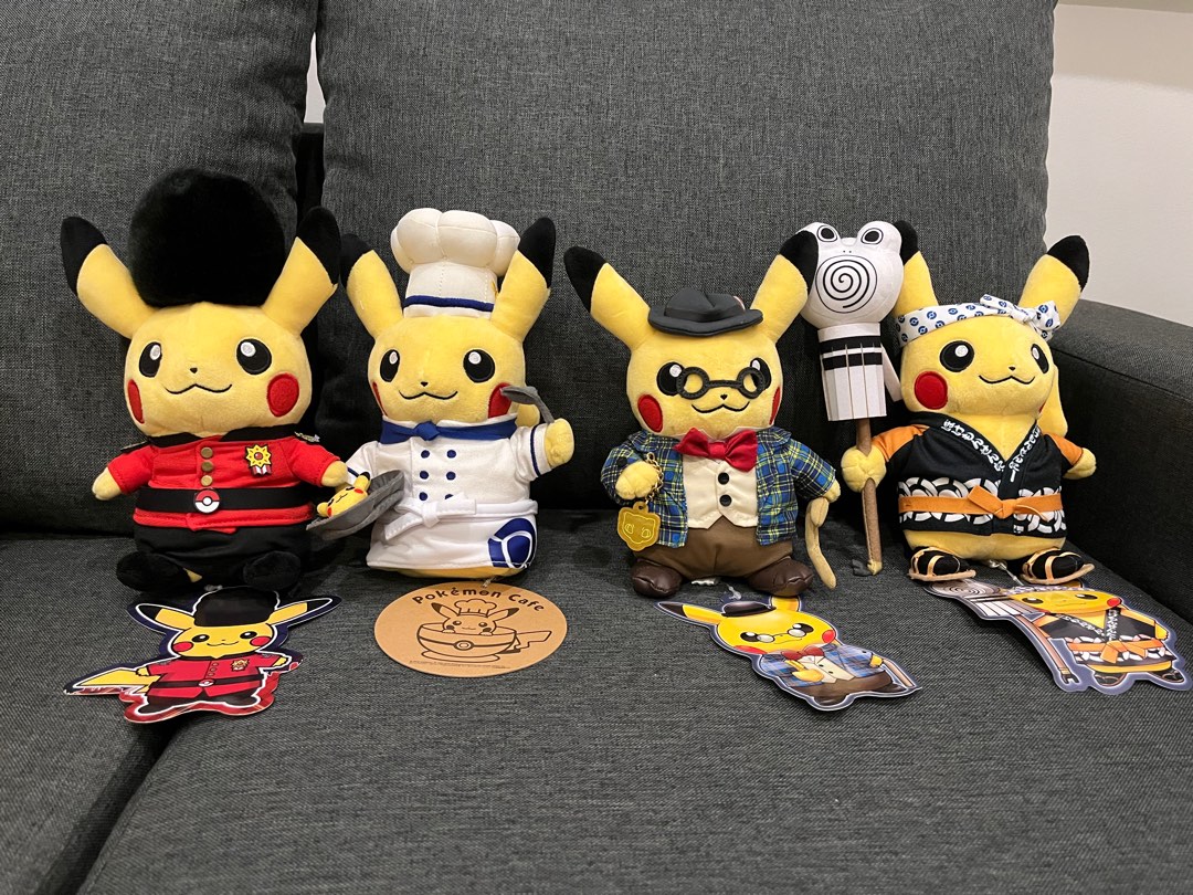 BNWT Authentic Pikachu Plush Toy Limited Edition OOS Pokemon