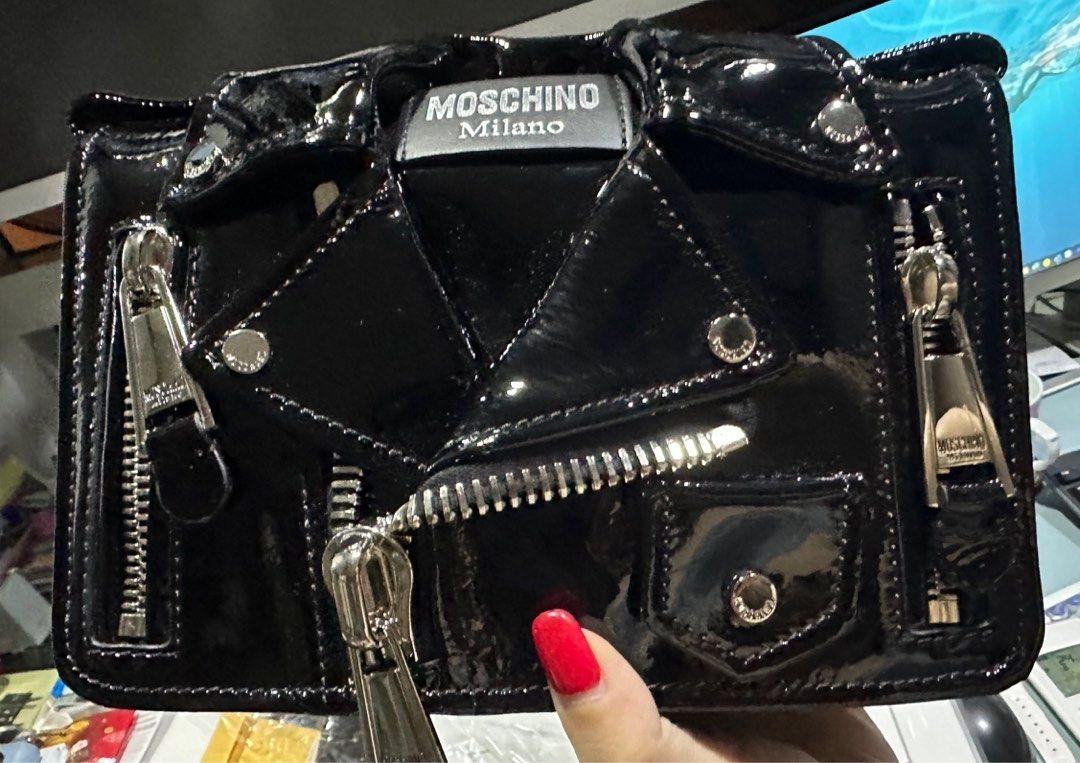 Moschino jacket 2025 bag replica