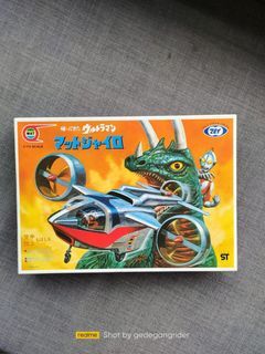 BULLMARK VINTAGE JAPANESE MARUI Return of ULTRAMAN model kit UNUSED Japan MAT GYRO TOY NOS