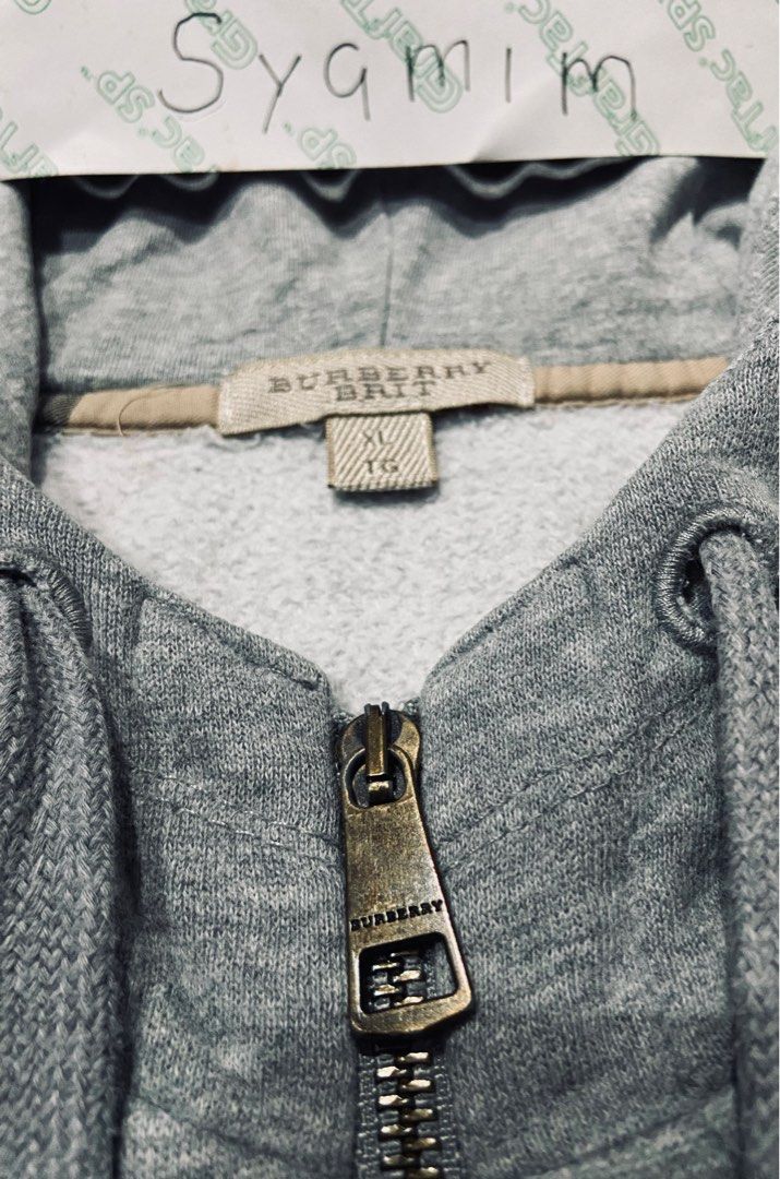 Burberry Brit Hoodie Men s Fashion Coats Jackets and Outerwear