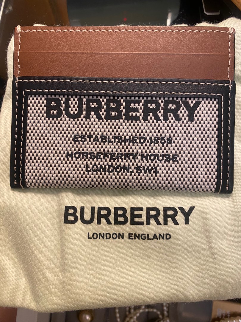 Wallets & purses Burberry - Trench leather card holder - 40547681SANDONBLACK