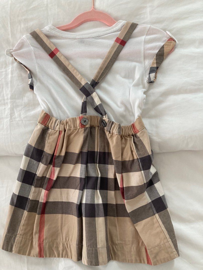Baby girl burberry skirt hotsell