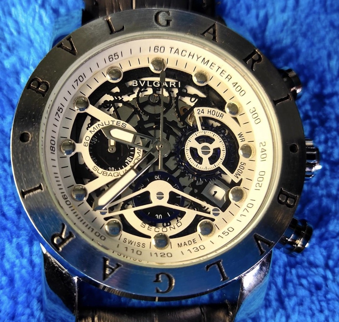 Bvlgari tachymeter sales
