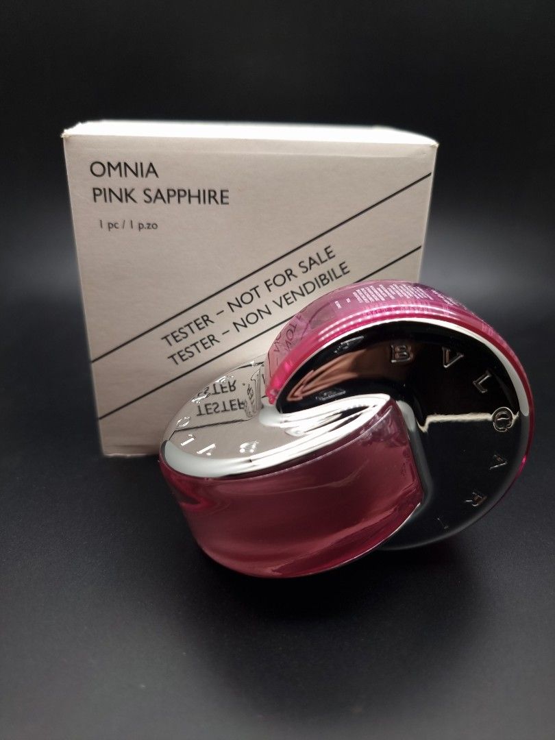 Bvlgari omnia discount pink sapphire tester