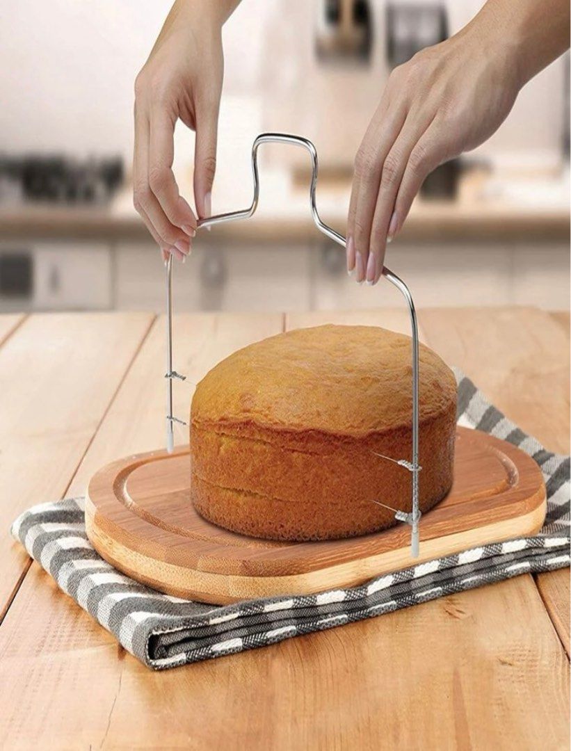 Cake Leveler with Premium Food Grade Stainless Steel, Casewin Double Wire  Slicer Cake Cutter for Leveling Tops of Layer | Cakes Professional Baking  Tool with 12 x 7.8 Inches - Walmart.com