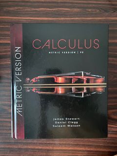 Calculus (Stewart) (metric ver) (9th edition)